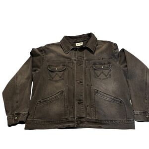 Wrangler Men's Grey Denim Jacket
